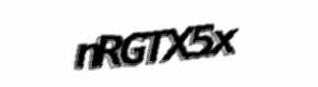 Security check image, please type the characters shown